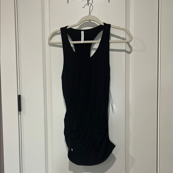 ATHLETA BLACK SPEEDLIGHT RACERBACK TANK - Picture 2 of 8